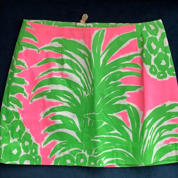 NEW Lilly Pulitzer patterned skirt - Picture 1 of 4